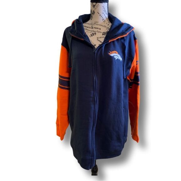 NFL  Fanatics Denver Broncos Sweatshirt Pro Line Size 2XL NWT - Picture 1 of 6